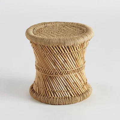 La Redoute Tingda Side Table in Woven Bamboo