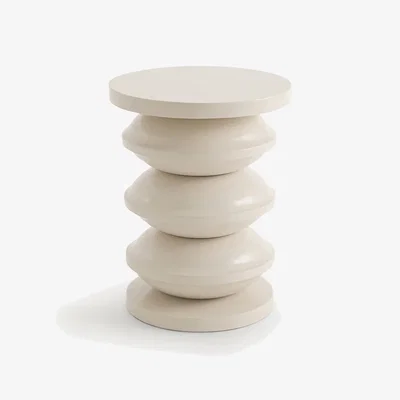 La Redoute Thilde Glossy Finish Mango Wood Side Table