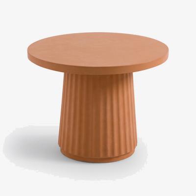 La Redoute Cannelli Cement Side Table