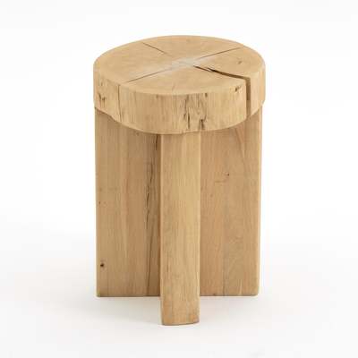 La Redoute Bregnac Side Table in Solid Oak