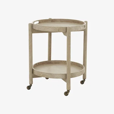Loaf Meals On Wheels Side Table in Light Oak