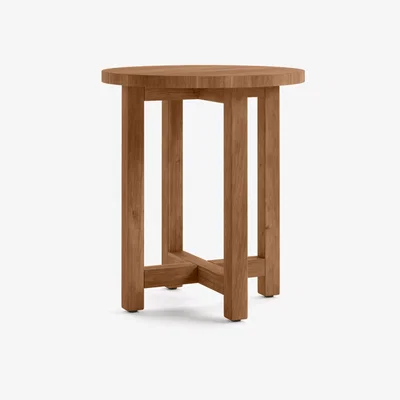 Marks & Spencer M&S Langham Round Side Table - Natural Mix, Natural Mix