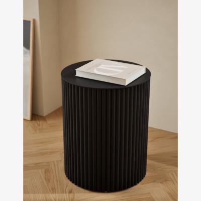 Marks & Spencer M&S Collection Fluted Side Table - Black, Black
