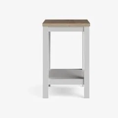 Marks & Spencer M&S Salcombe Side Table - Light Grey, Light Grey,Black