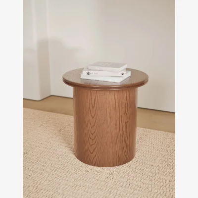 Marks & Spencer M&S Drum Side Table Chestnut