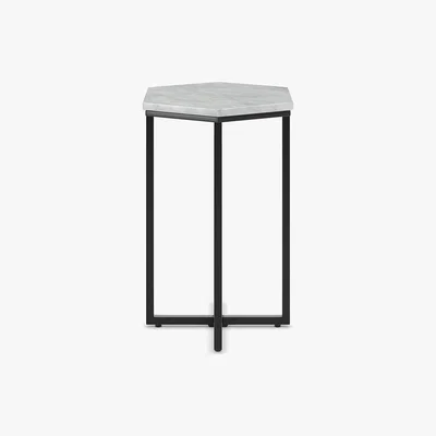 Marks & Spencer Farley Marble Hexagonal Side Table
