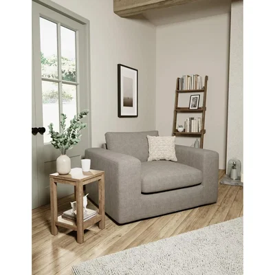 Marks & Spencer M&S Salcombe Side Table - Natural, Natural,Light Grey
