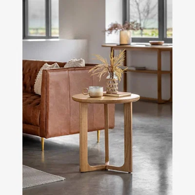 Marks & Spencer Gallery Direct Craft RoundSide Table - Natural, Natural