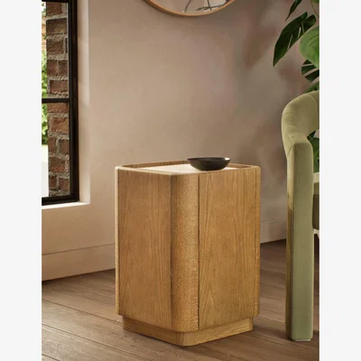 Marks & Spencer M&S Dempsey Side Table - Natural Mix, Natural Mix