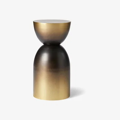 Made.com Sulta Side Table, Brass Ombre