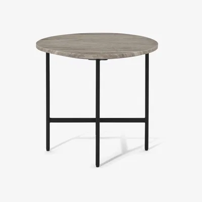 Made.com Tiziana Side Table, Caramel Marble
