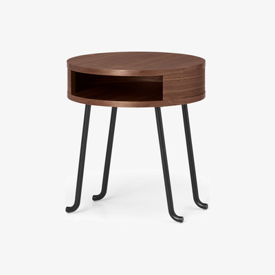 Made.com Pendelbury Side Table, Walnut