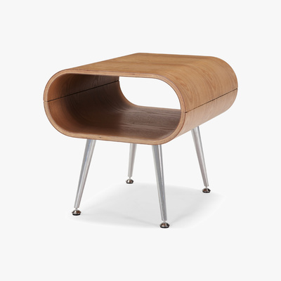 Made.com Hooper Storage Side Table, Natural Ash