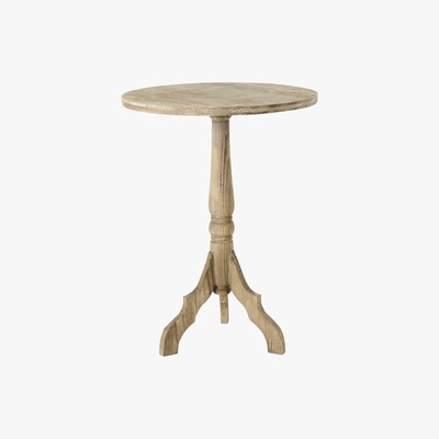 Maisons du Monde Fir Pedestal Table