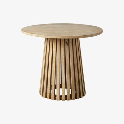Maisons du Monde Round side table in mango wood
