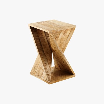 Maisons du Monde Mango Wood End Table