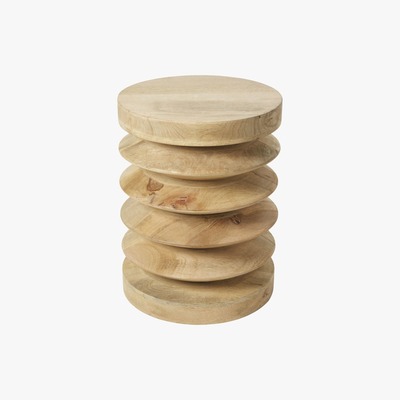 Maisons du Monde Mango Wood Side Table