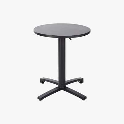 Maisons du Monde Professional Black Metal Garden Table D60 Pia Pro