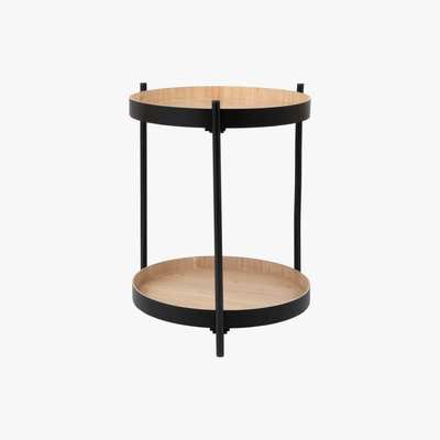 Maisons du Monde Side Table 2 two-tone trays