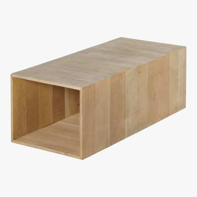 Maisons du Monde Bleached Side Table Fakir
