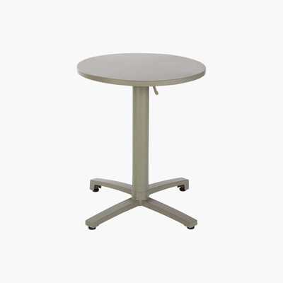Maisons du Monde Professional Khaki Metal Garden Table D60 Pia Pro