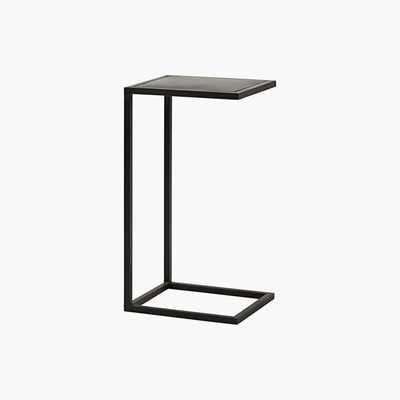 Maisons du Monde Industrial black metal side table Edison