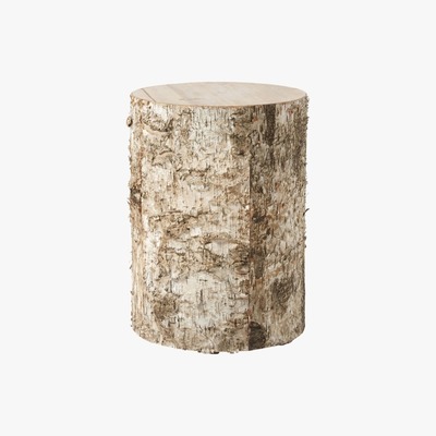 Maisons du Monde Fir Side Table