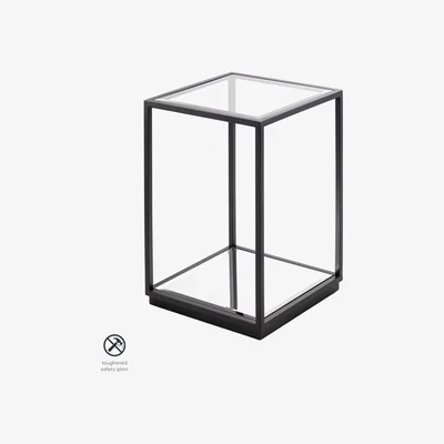 My Furniture Rippon Black Square Side Table