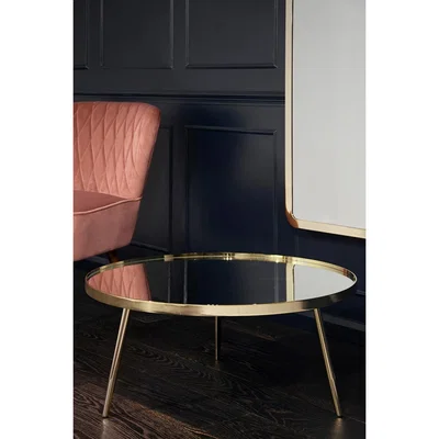 My Furniture Panatella Brass Coffee Table