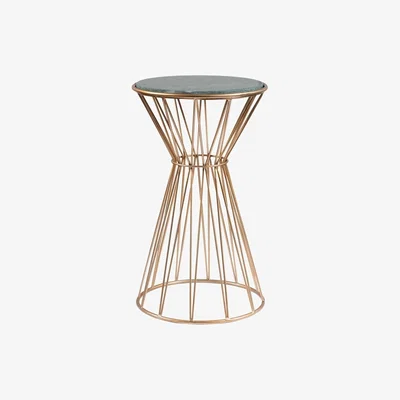 My Furniture Mali Brass Side Table
