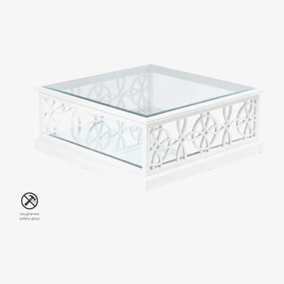 My Furniture Etienne White Coffee Table