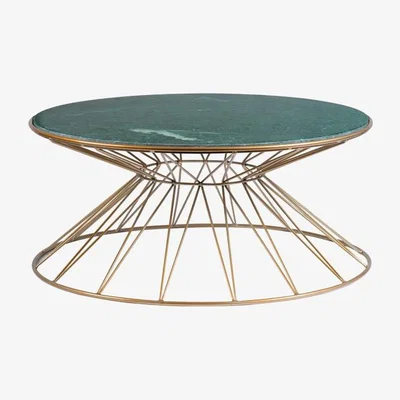 My Furniture Mali Brass Coffee Table