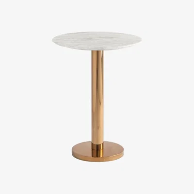 My Furniture Parker Brass Side Table