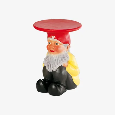 Made in Design Gnomes End table by Kartell Yellow