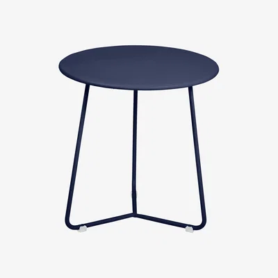 Made in Design Cocotte End table - / Stool - Ø 34 x H 36 cm by Fermob Blue