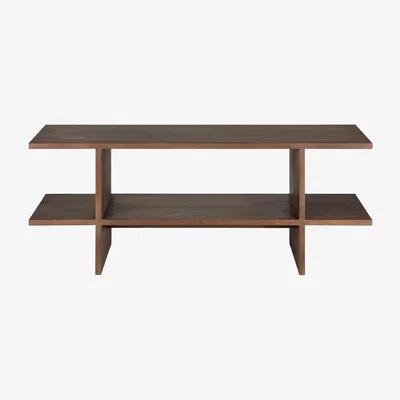 Made in Design Kabuki Low console wood / Side table - 103 x 30 x H 40 cm / Solid teak - Ethnicraft