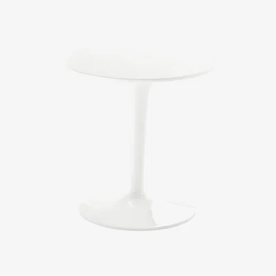 Made in Design Tip Top Mono End table - Monochrome version by Kartell White