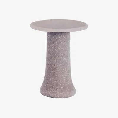 Made in Design Babar End table glass purple / Ø 42 x H 51 cm - 100% recycled / Handmade - Glas Italia