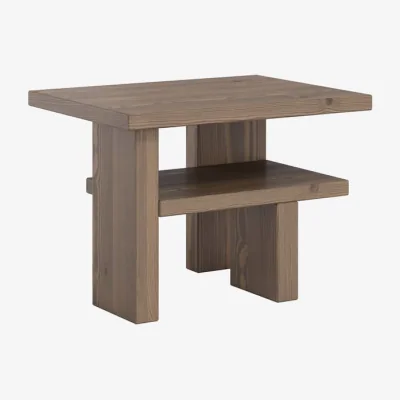 Made in Design Japan End table wood brown / 45 x 34 cm x H 32 cm - KARUP DESIGN