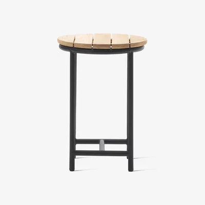 Made in Design Wicked End table - / Ø 37 cm - Teak by Vincent Sheppard Natural wood