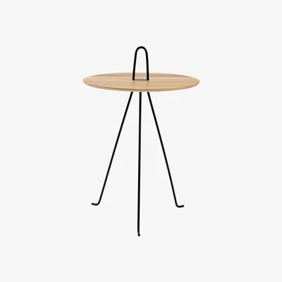 Made in Design Tipi End table - / Ø 42 x H 52 cm - Oak by Objekto Natural wood