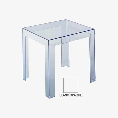 Made in Design Jolly End table - Opaque version by Kartell White