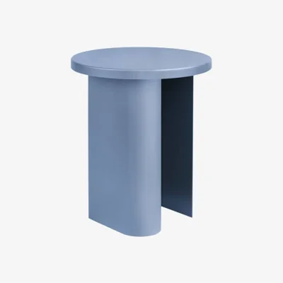 Made in Design Sato End table metal blue / Ø 35 x H 42.5 cm - NOO.MA