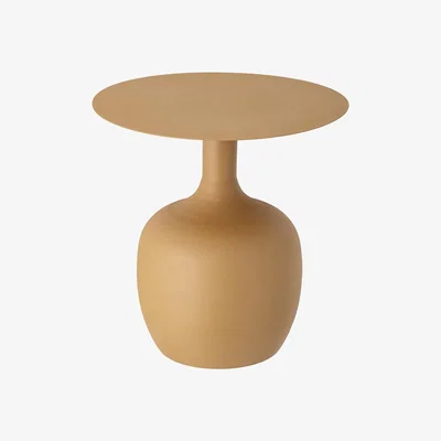 Made in Design Ayah End table - / Ø 46 cm - Metal by Bloomingville Brown