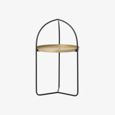 Made in Design Ins End table - / Removable top by Bloomingville Gold/Metal