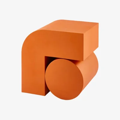 Made in Design Kombo End table metal orange - Pols Potten