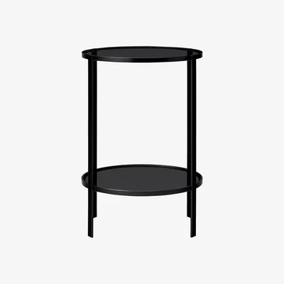 Made in Design Fumi End table - / Ø 40 x H 58 cm by AYTM Black