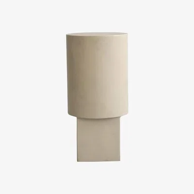 Made in Design Column End table composite material beige / Ø 25 x H 50 cm - 101 COPENHAGEN