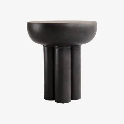 Made in Design Crown Tall End table composite material brown / Ø 45 x H 50 cm - 101 COPENHAGEN