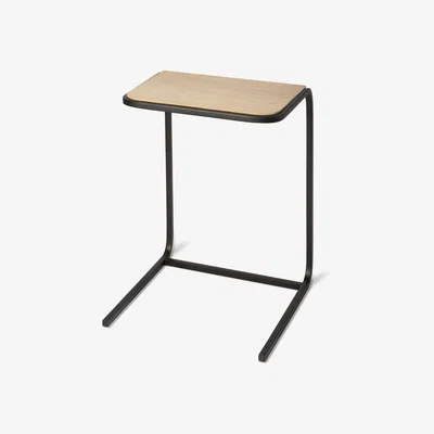 Made in Design N701 End table - / Solid oak & metal - 40 x 25 cm by Ethnicraft Natural wood
